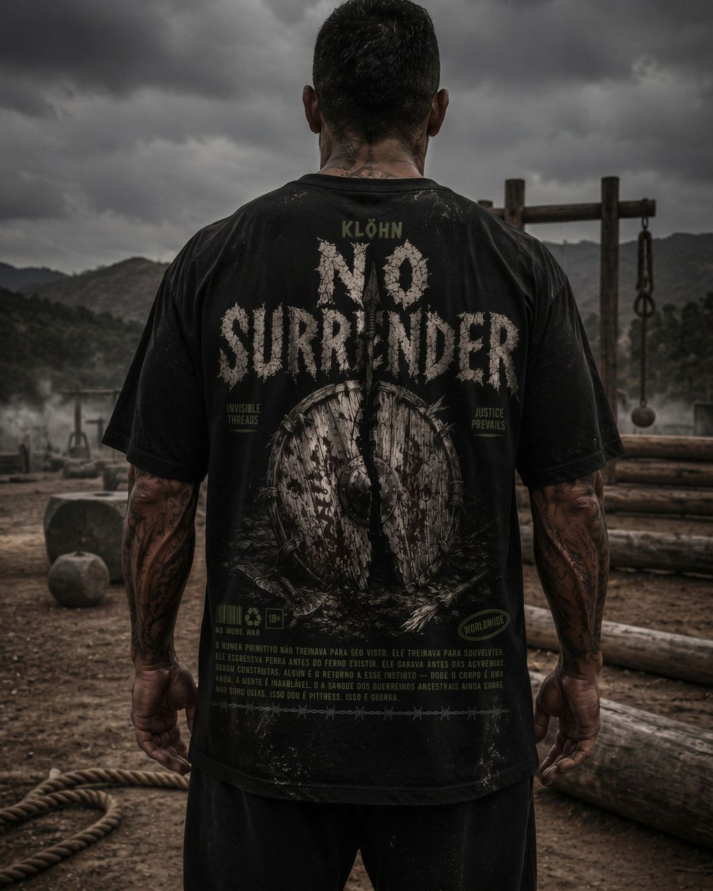 Camiseta Oversized No Surrender