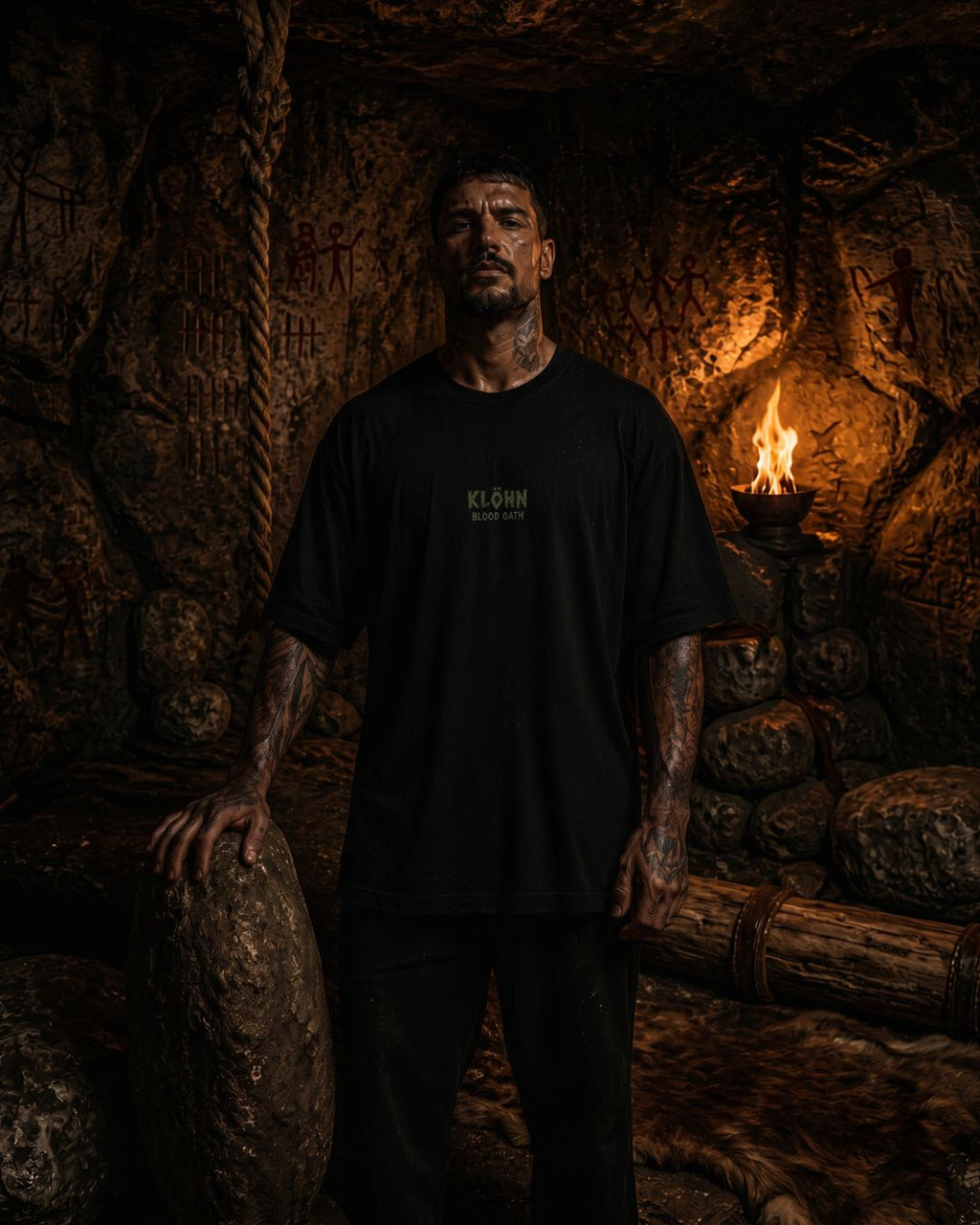 Camiseta Oversized Blood Oath