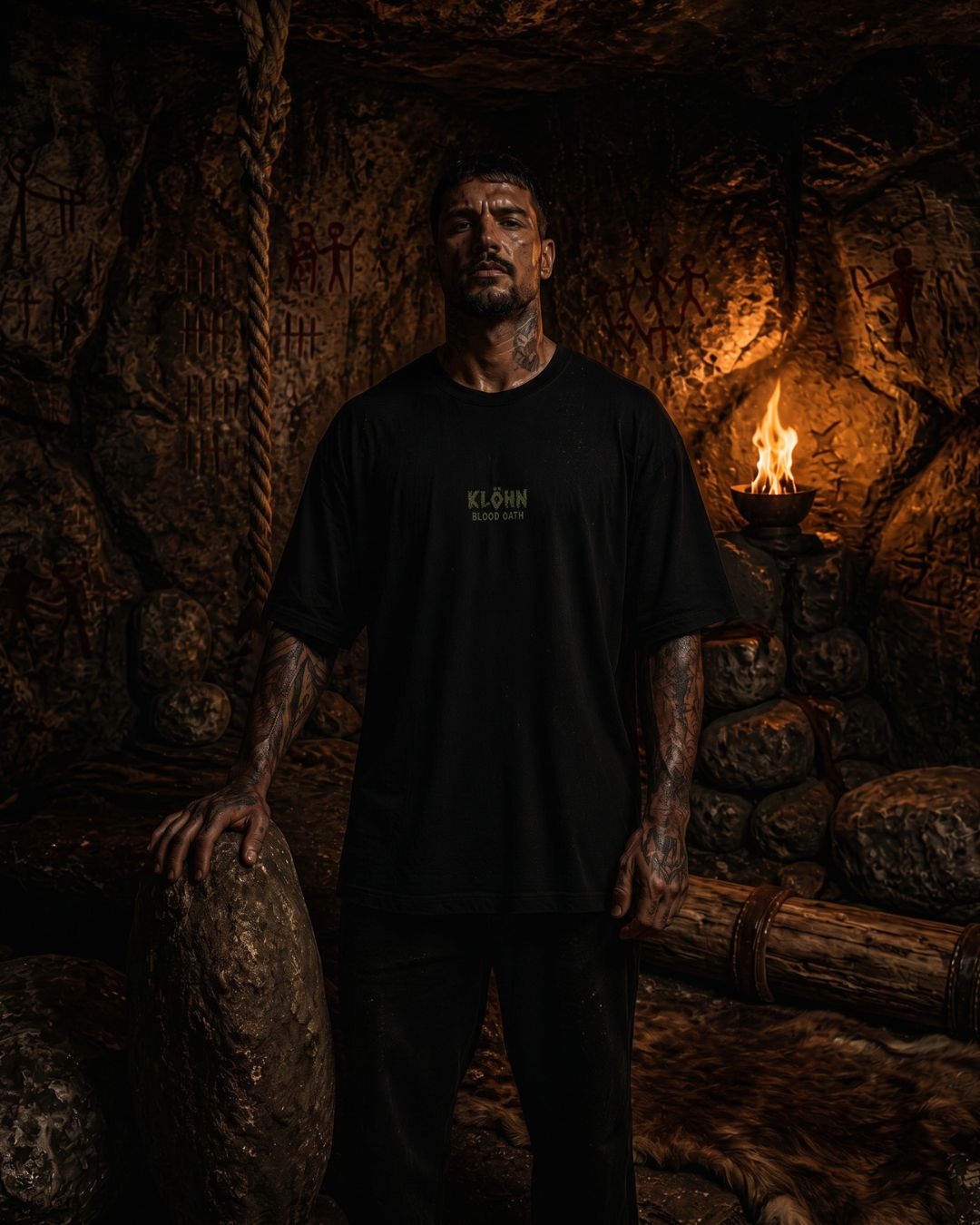 Camiseta Oversized Blood Oath