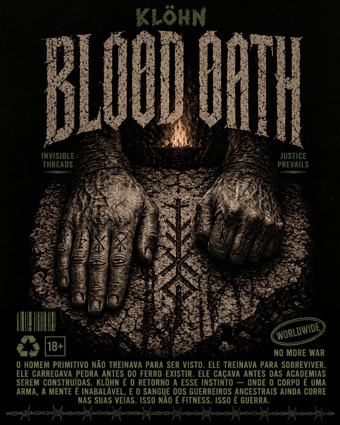 Camiseta Oversized Blood Oath