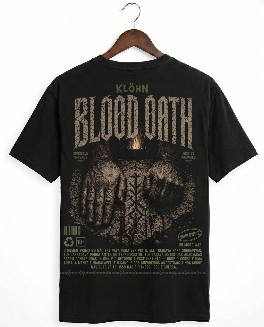 Camiseta Oversized Blood Oath