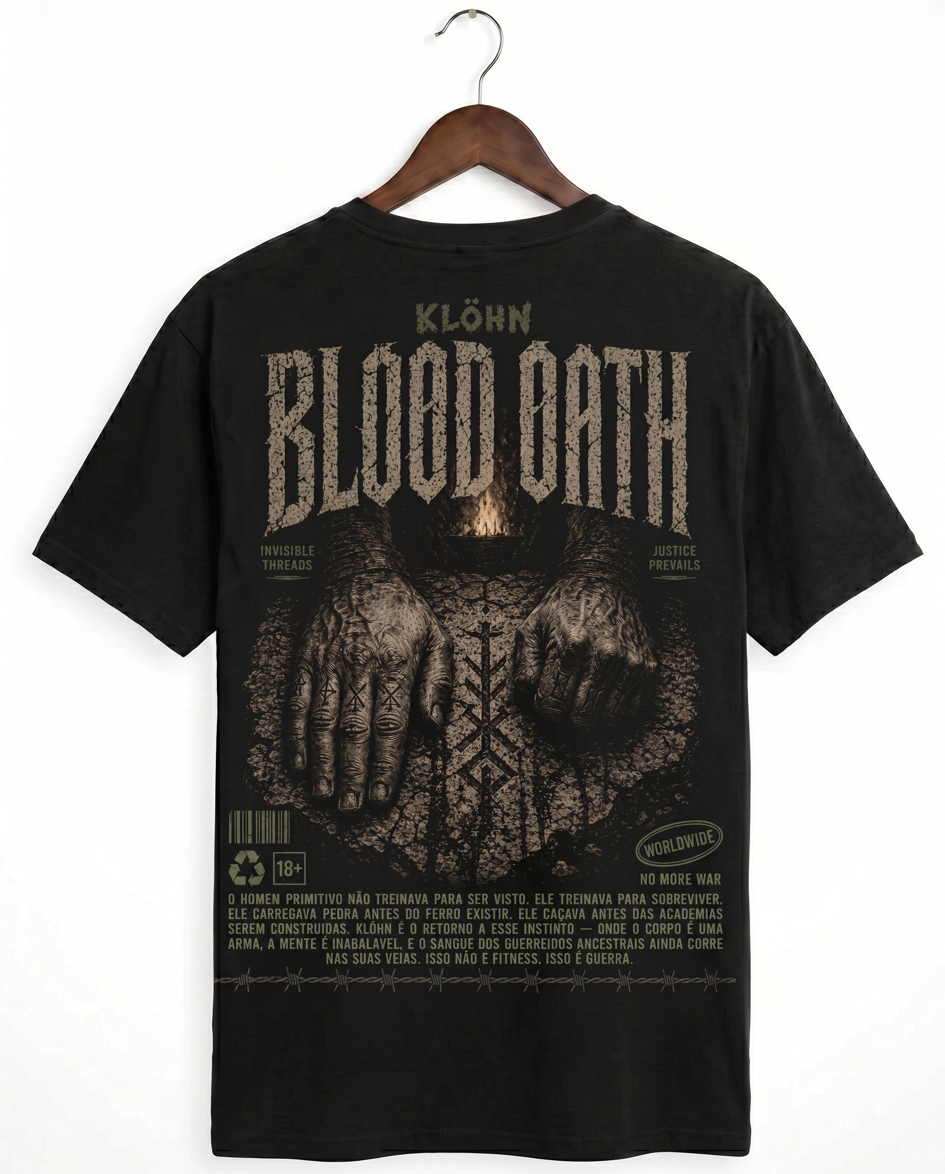 Camiseta Oversized Blood Oath