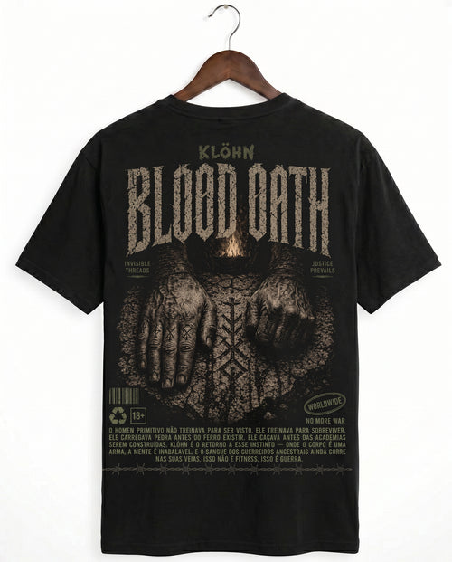 Camiseta Oversized Blood Oath