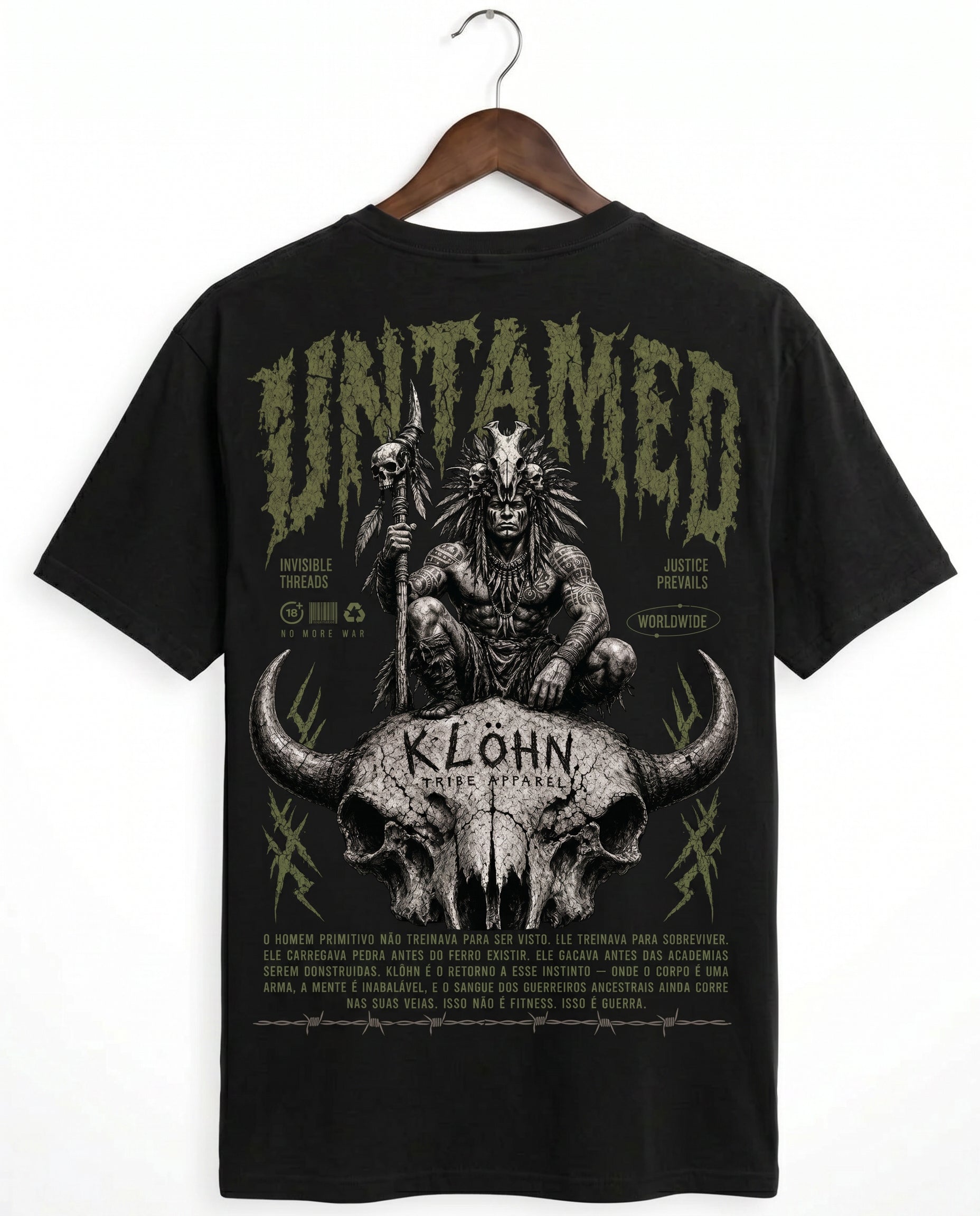 Camiseta Oversized Untamed
